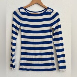 Old Navy Women’s XS royal blue striped long sleeve